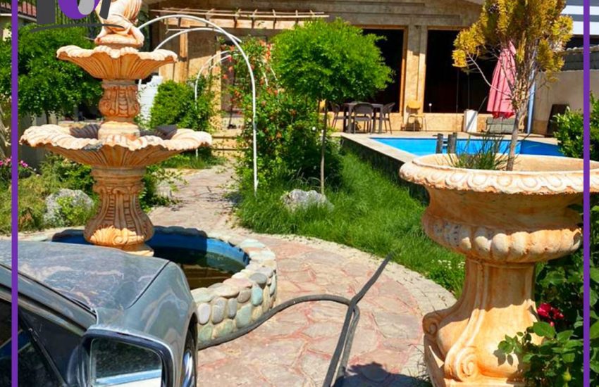 ویلا مدرن فول فرنیش نمای بیرونی