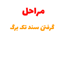 مراحل گرفتن سند تک برگ | مشاور املاک 137 کردان | خرید و فروش ویلا در کردان